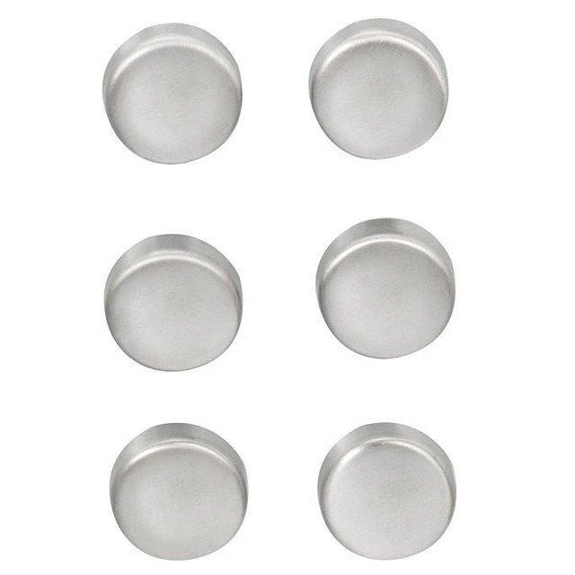Nezatříděno PIECES Magnetai užrašams, nerūdijančio plieno, 6 vnt., ZELLER