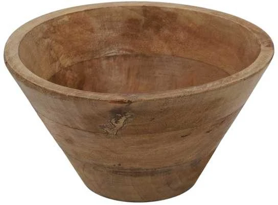Excellent Houseware Puikūs namų apyvokos reikmenys Mango medžio dubuo, Ø 20 cm, raudonas