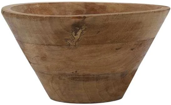 Excellent Houseware Puikūs namų apyvokos reikmenys Mango medžio dubuo, Ø 20 cm, raudonas