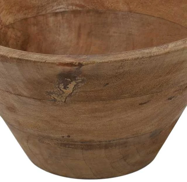 Excellent Houseware Puikūs namų apyvokos reikmenys Mango medžio dubuo, Ø 20 cm, raudonas