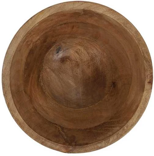 Excellent Houseware Puikūs namų apyvokos reikmenys Mango medžio dubuo, Ø 20 cm, raudonas