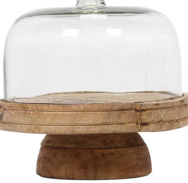 Home Styling Collection Mango medžio pyrago lėkštė, Ø 19 cm