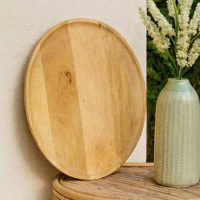 Secret De Gourmet Medinė lėkštė LIL, Ø 38 cm