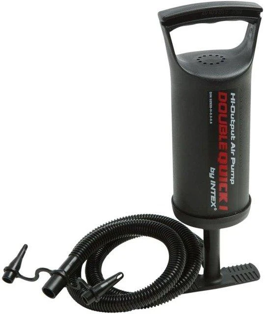 Intex Double Quick I Hand Air Pump Juodas