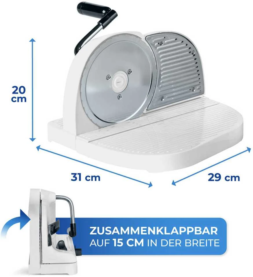 Maximex 7519500 pjaustyklė su matmenų schema