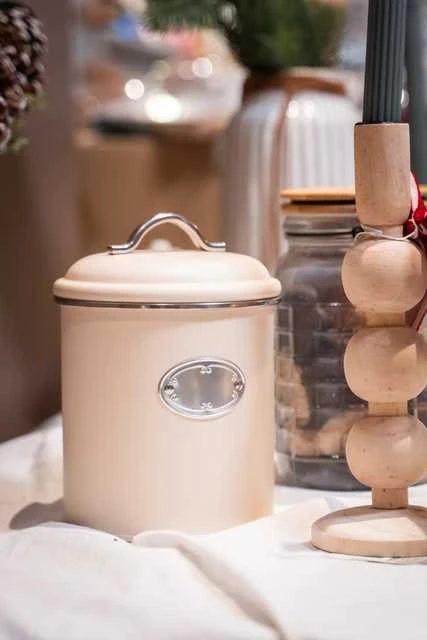 Home Styling Collection Medinė žvakidė, natūrali