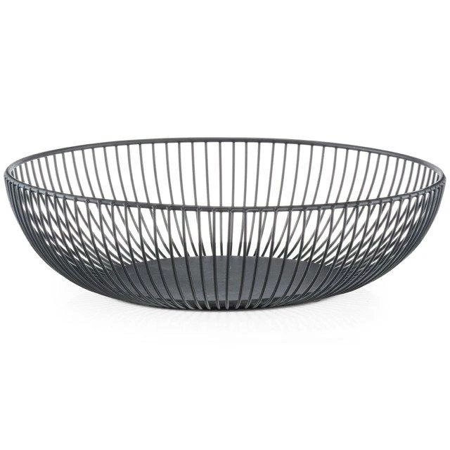 Zeller Metalinis dubuo virtuvei, vaisių krepšelis, dekoratyvinis vielinis dubuo.