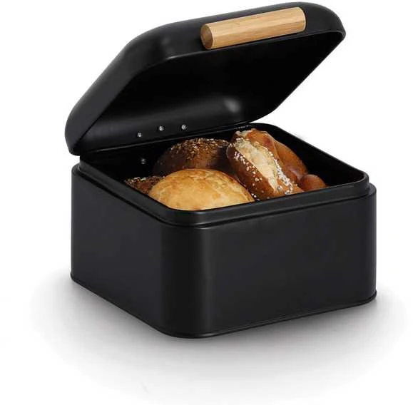 Metal bread box ZELLER, 20 x 20 x 13 cm