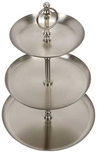 Mondex Metalinė lėkštė, 3 lygių, 50 cm