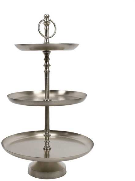 Mondex Metalinė lėkštė, 3 lygių, 50 cm