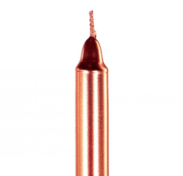 Home Styling Collection Metalinės parafino stalo žvakės, 10 cm