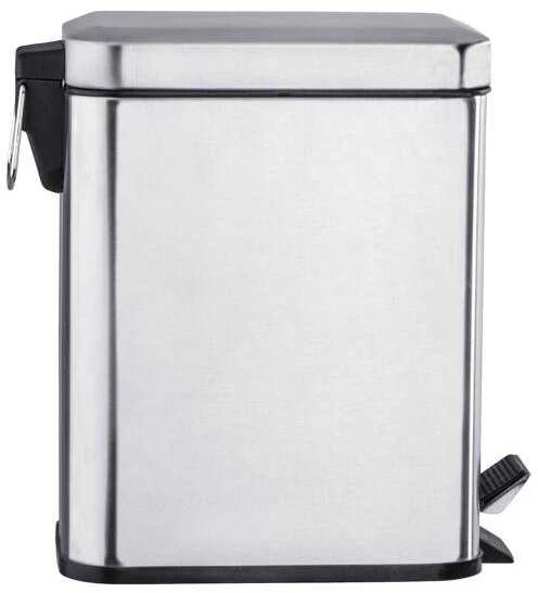 Metalinis atliekų krepšelis, stačiakampis, 5 l, WENKO