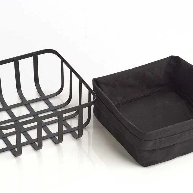 Zeller Metalinis duonos krepšelis, 22 x 22 cm