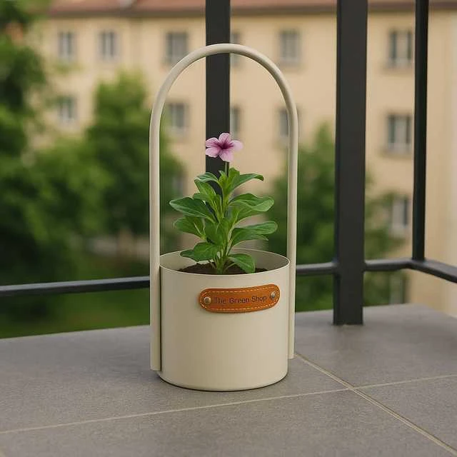 ProGarden Metalinis puodas su rankena, Ø 13 x 30 cm