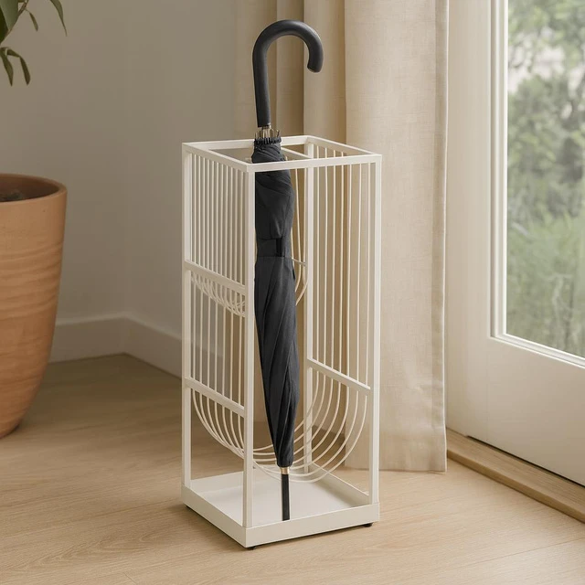 5five Simply Smart Metalowy stojak na parasole METTY, smėlio spalva
