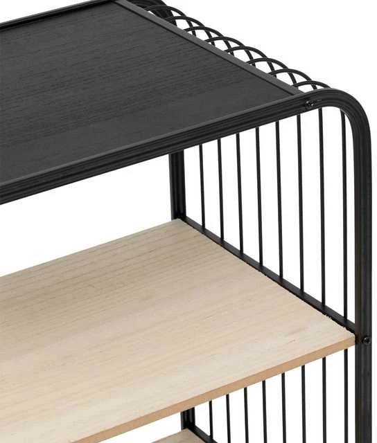 5five Simply Smart Mobili lentyna NOIR, 3 pakopų, metalinė, 43,3 x 28 x 74 cm