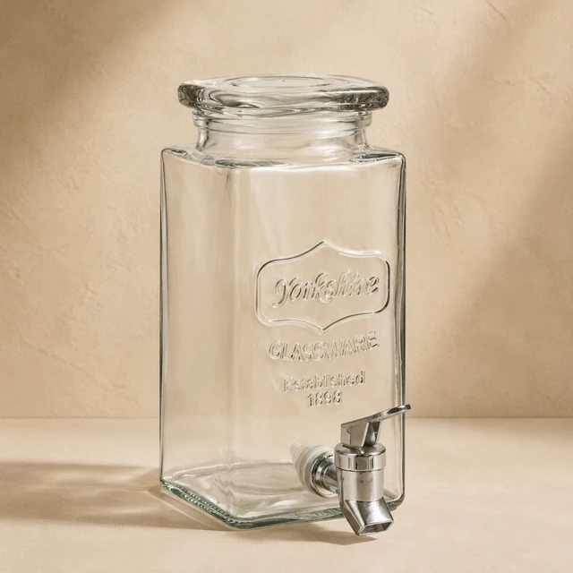 Stiklainių su kraneliais komplektas Secret de Gourmet (3 x 1,5 l)