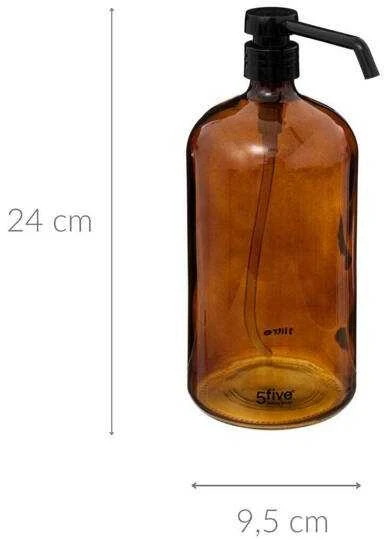 5five Simply Smart Muilo dozatorius, vonios skystis, stiklinė, 1 l