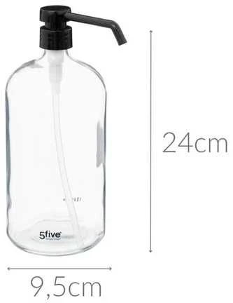 5five Simply Smart Muilo dozatorius, vonios skystis, stiklinė, 1 l