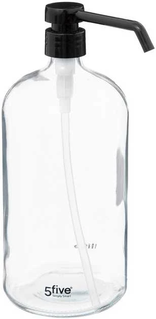 5five Simply Smart Muilo dozatorius, vonios skystis, stiklinė, 1 l