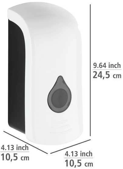 Muilo ir dezinfekcijos skysčių dozatorius RANERA, baltas, 740 ml, Wenko