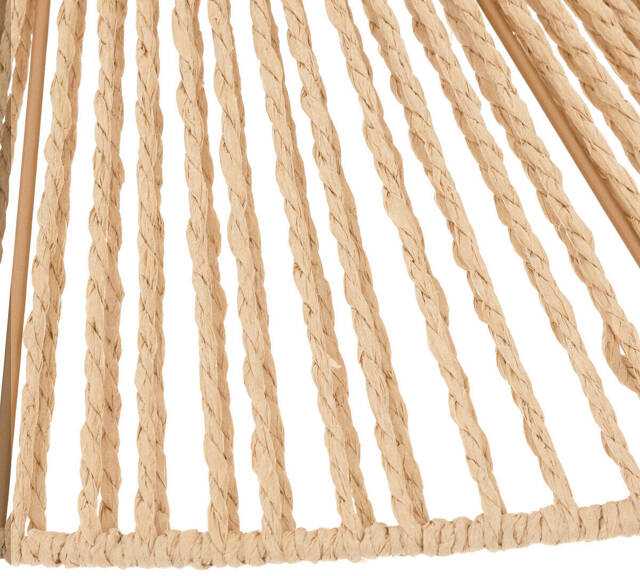 Atmosphera MYHA pakabinamas šviestuvas virš stalo, austas gaubtas, 58 cm