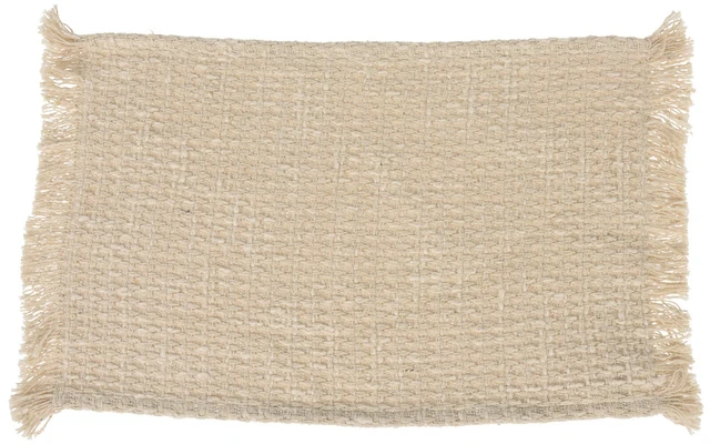 KOOPMAN Natural jute placemat for a table, 45 x 30 cm