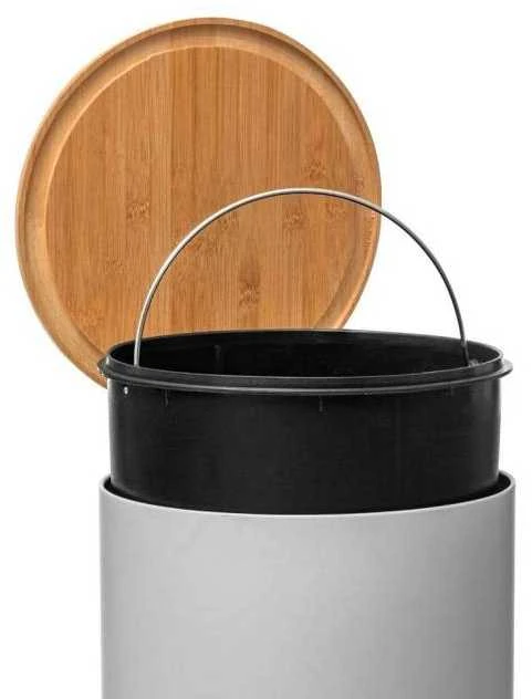 5five Simply Smart MODERN šiukšliadėžė, 30 l, metalinė