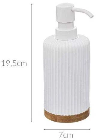 5five Simply Smart NATUREO skysto muilo dozatorius, baltas