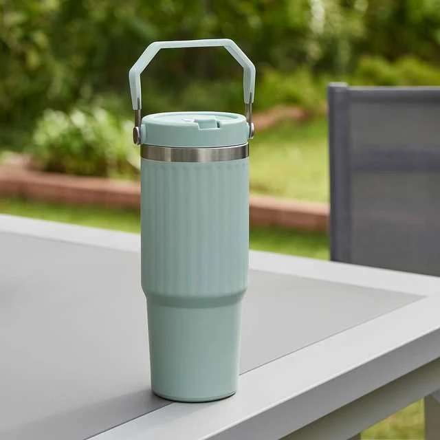 Thermos Nerūdijančio plieno termosas su rankena VARMÖ, 900 ml