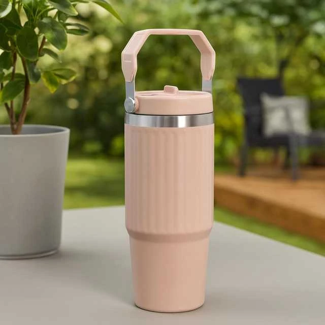 Thermos Nerūdijančio plieno termosas su rankena VARMÖ, 900 ml