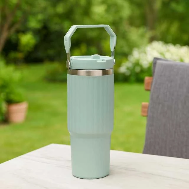 Thermos Nerūdijančio plieno termosas su rankena VARMÖ, 900 ml