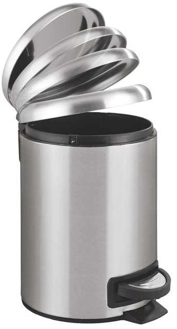 Nerūdijantis plienas waste bin LEMAN, Easy Close, 3 l, WENKO