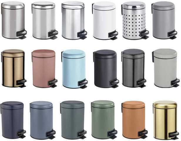Nerūdijantis plienas waste bin LEMAN, Easy Close, 3 l, WENKO