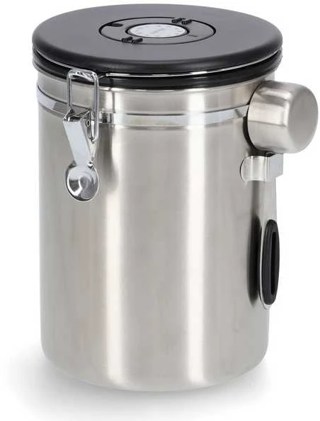 Zeller Nesandari kavos skardinė su segtuku ir matavimo puodeliu, 2700 ml