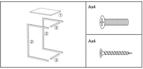 None 5_Five_Simpl Nešiojamas kompiuteris table 5SimplySmart 45x35x66.5cm