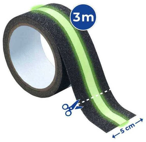 Maximex Neslystanti juosta su atšvaitu - 2 in 1 300 cm