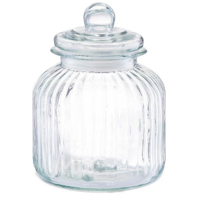 NOSTALGIE Glass Food Jar 2800 ml, ZELLER