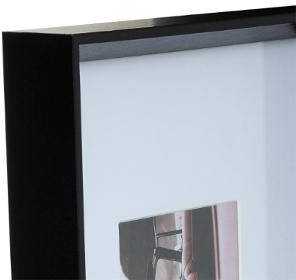 Nuotraukų rėmelis Atmosphera Frame 5 paveikslų rėmeliai AXEL, 22 x 97 cm, juodi