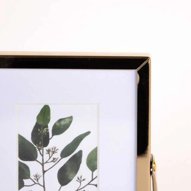 Nuotraukų rėmelis Home Styling Collection Metalinis rėmelis trims nuotraukoms, paspartas, 22 x 12 x 1 cm