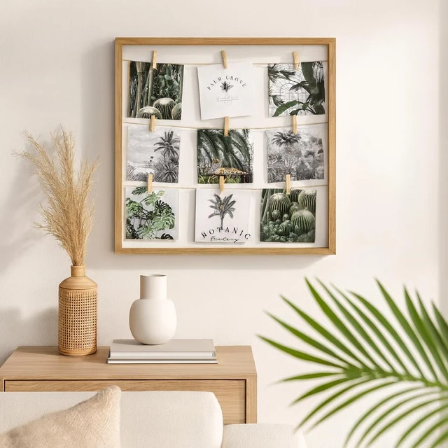 Nuotraukų rėmelis Siam multi-frame for photos, 40 x 40 cm, MDF