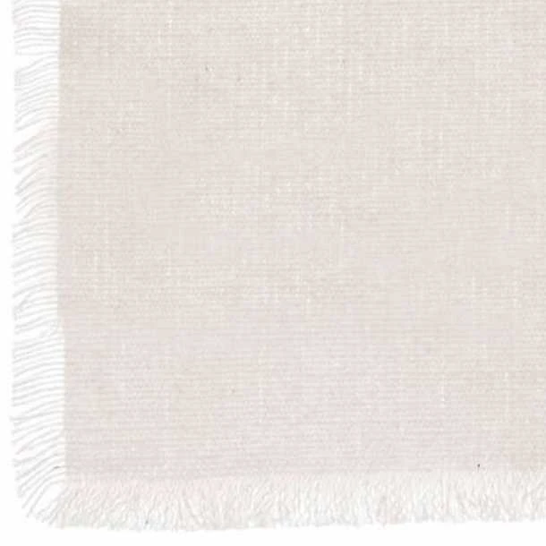 Atmosphera STALTIESĖ MEDVILNĖS MAHA 150X250 BALTA
