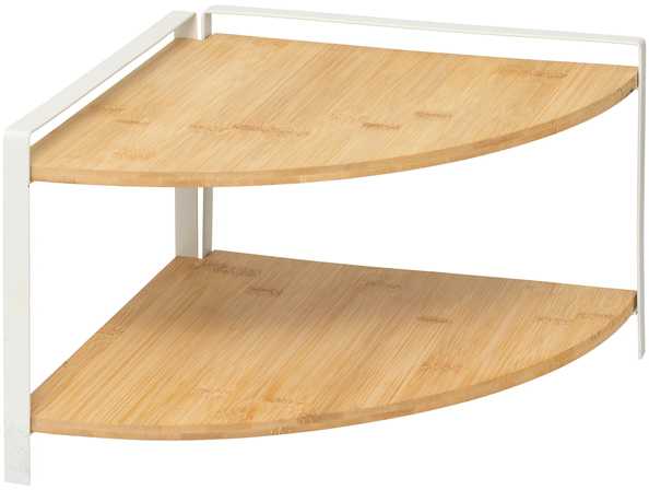 5five Simply Smart ORDERA kampinė lentyna virtuvės stalviršiui, 29,7 x 29,7 x 20,5 cm