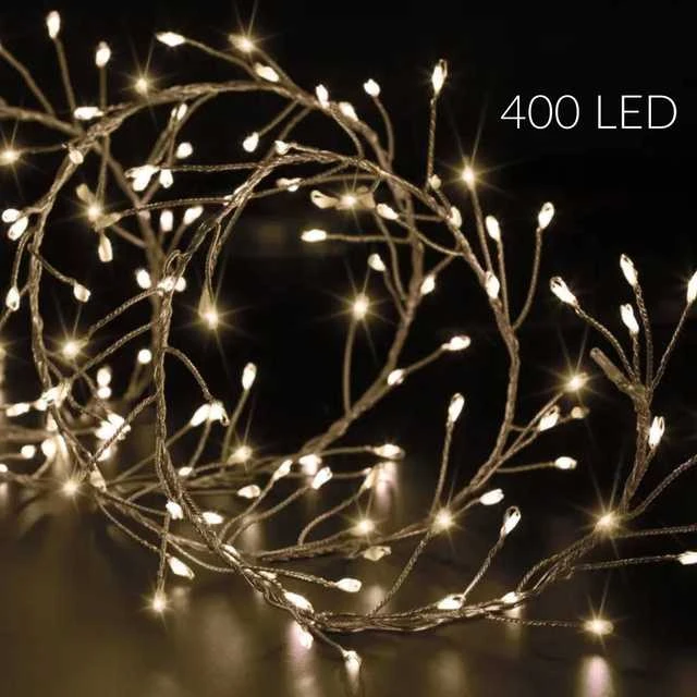 Fééric Lights and Christmas Outdoor Lauko šviesos girlianda, 400 LED