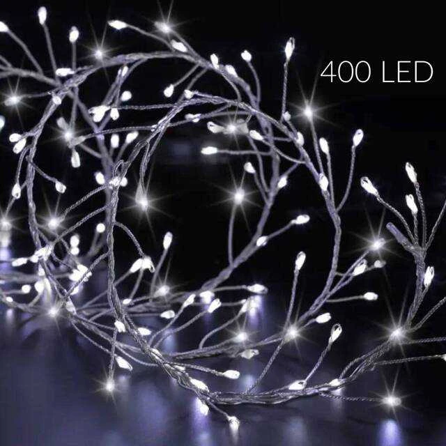 Nezatříděno Outdoor Lauko šviesos girlianda, 400 LED