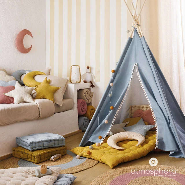 ATMOSPHERA TIPI palapinė vaikams, 120 cm x 120 cm