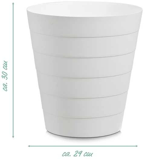 Paper basket, 14 l, ZELLER, baltas