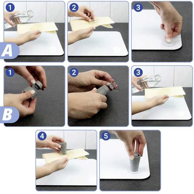 Apsauginės plokštės marmurinei viryklei, 2 vnt., Wenko