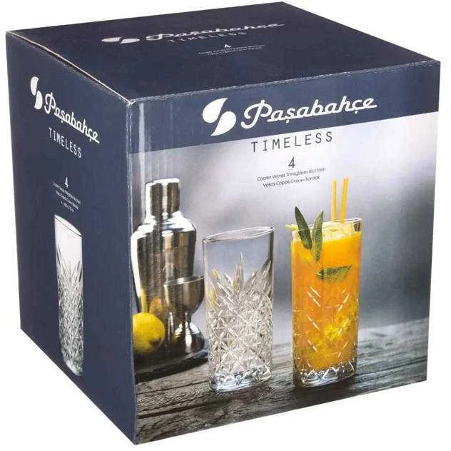 Secret_De_Go PIECES Aukštas stiklas, 4 vnt., 450 ml