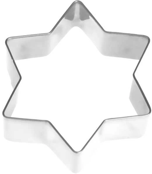 Five Simply Smart PIECES KALĖDINĖS sausainių formelės, 8vnt + metalinė skarda